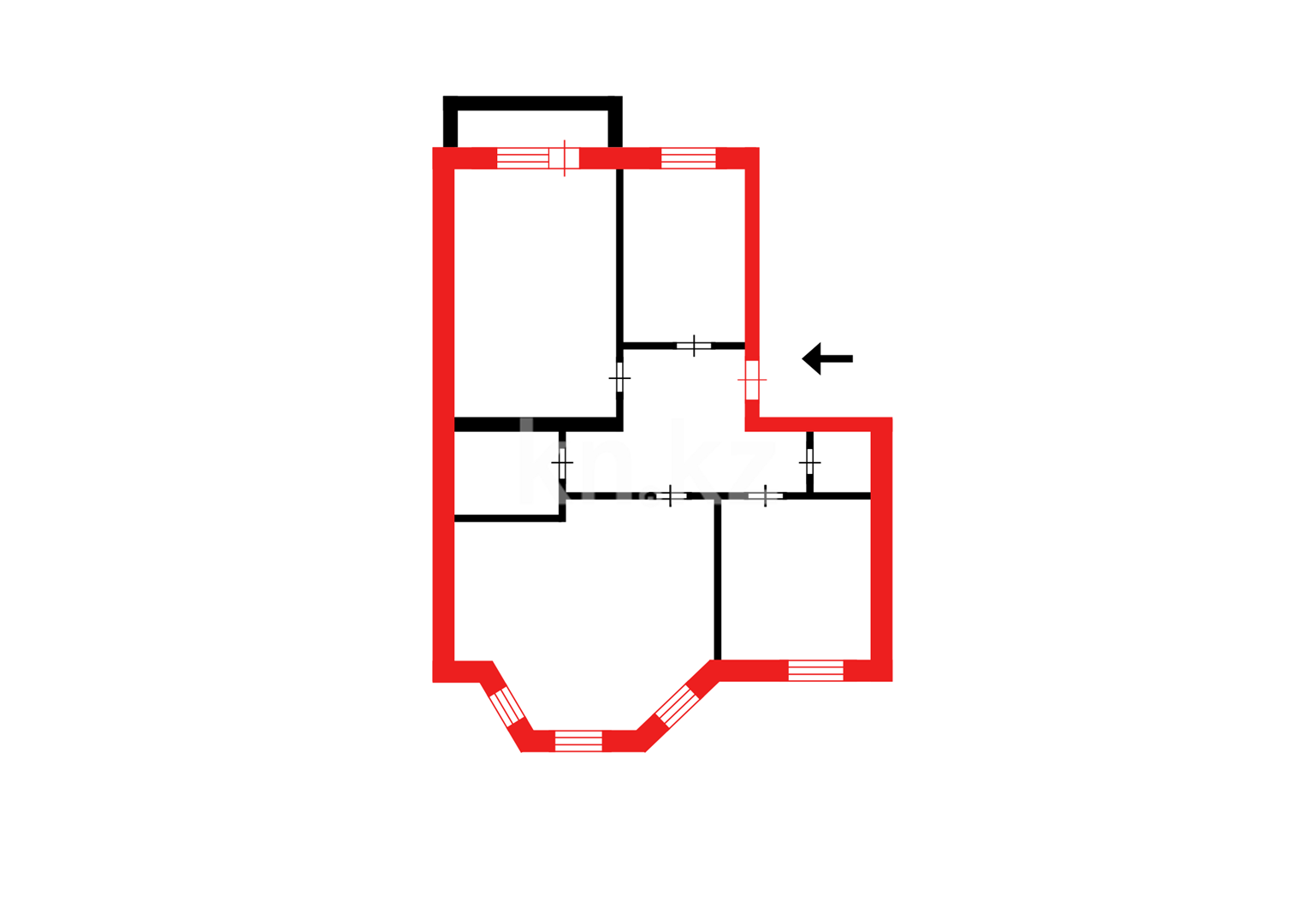 Продажа 3-комнатной квартиры, 95.6 м² - Продажа квартир в Павлодаре фото 14 из 14