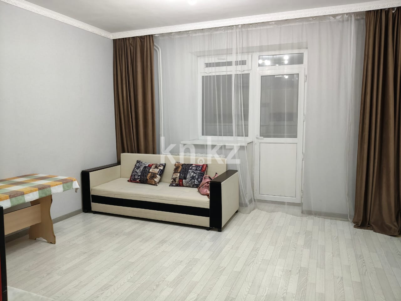 Аренда 1-комнатной квартиры, 35 м², пр. Тлендиева, дом  15/1 - Аренда  однокомнатных квартир помесячно в Астане с фото фото 3 из 7