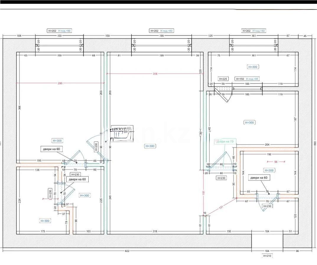 Продажа 2-комнатной квартиры, 54 м² - Продажа двухкомнатных квартир в Караганде - страница 2 фото 1 из 1