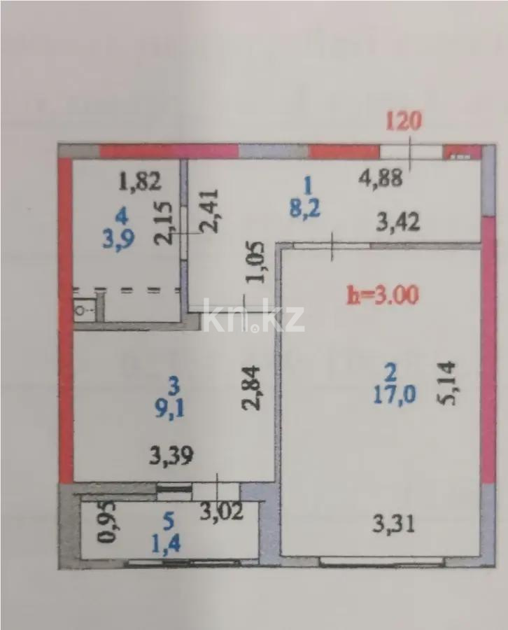 Продажа 1-комнатной квартиры, 39.6 м² - Продажа квартир в новостройках Астаны без посредников - страница 3 фото 4 из 4