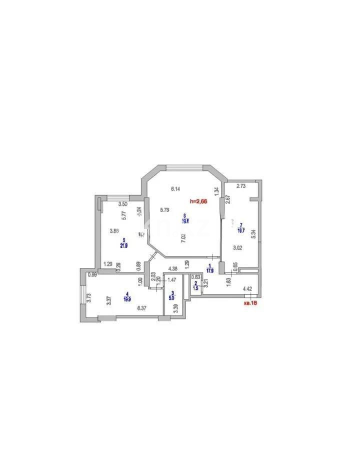 Продажа 3-комнатной квартиры, 123 м² - Продажа трехкомнатных квартир в Казахстане - страница 52 фото 5 из 5