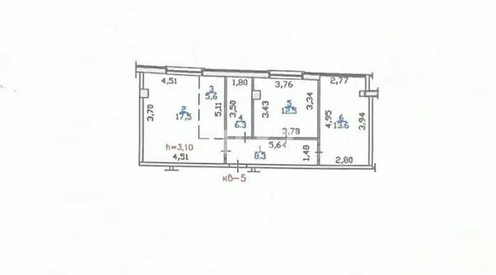 Продажа 2-комнатной квартиры, 63.8 м² - Продажа двухкомнатных квартир от собственников в Алматы - страница 52 фото 4 из 4