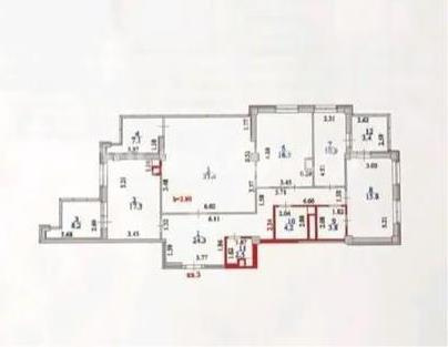 Продажа 6-комнатной квартиры, 155 м² - Продажа квартир в Астане в р-не Есиль - страница 50 фото 6 из 6