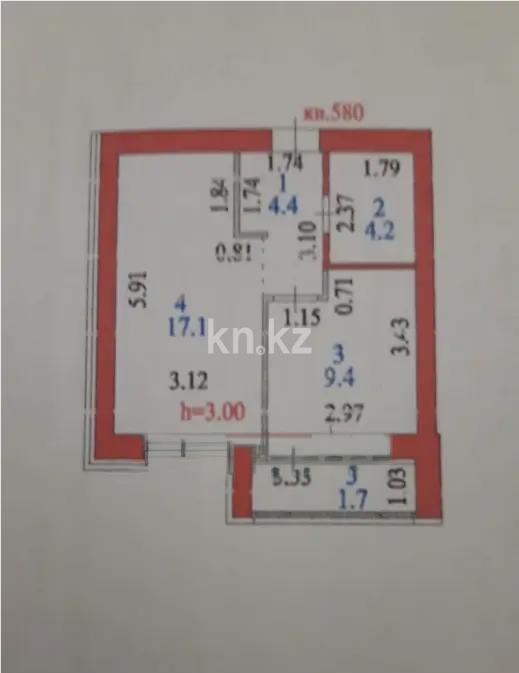 Продажа 1-комнатной квартиры, 39 м² - Продажа квартир в Астане - страница 7 фото 4 из 4