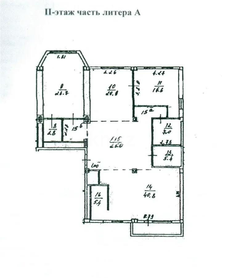 Продажа 7-комнатной квартиры, 275 м², ул. Жазылбека, дом  20 - Продажа  пятикомнатных квартир в Алматы фото 6 из 7
