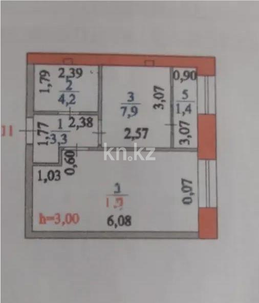 Продажа 1-комнатной квартиры, 38.2 м² - Продажа квартир в новостройках Астаны без посредников - страница 2 фото 1 из 1