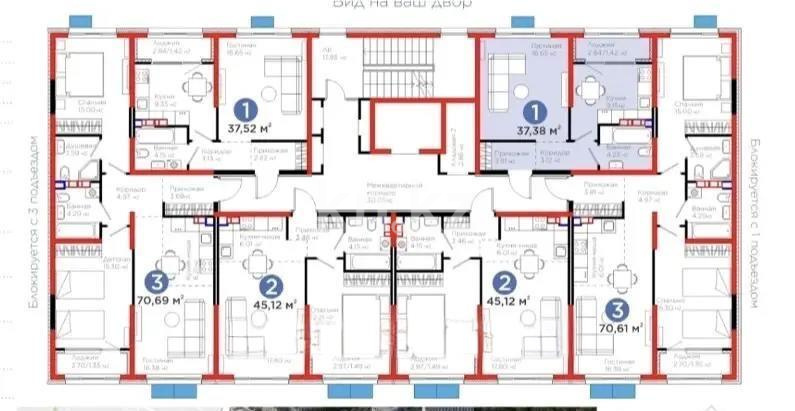 Продажа 1-комнатной квартиры, 38 м², ул. Тараз, дом  8/5 стр - Продажа квартир в Алматы фото 2 из 2