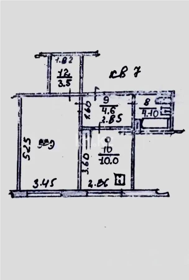 Продажа 1-комнатной квартиры, 40.5 м², пр. Гагарина, дом  278 - Продажа квартир в Алматы фото 5 из 5