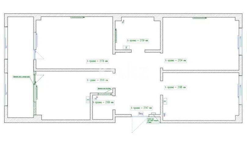 Продажа 3-комнатной квартиры, 80.2 м² в Астане - фото 4