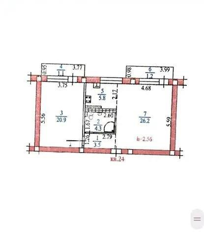 Продажа 3-комнатной квартиры, 62 м² - Продажа недвижимости в Алматы - страница 12 фото 4 из 4