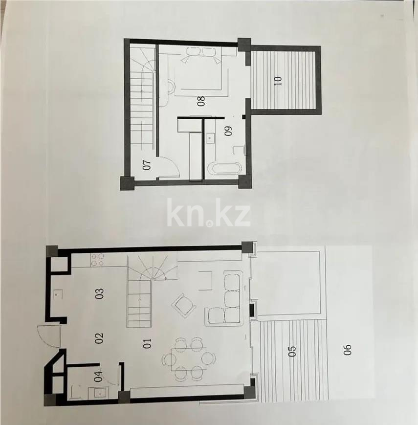 Продажа 2-комнатной квартиры, 72 м², ул. Култобе, дом  24/3 - Продажа  двухкомнатных квартир в новостройках Алматы с фото фото 5 из 5