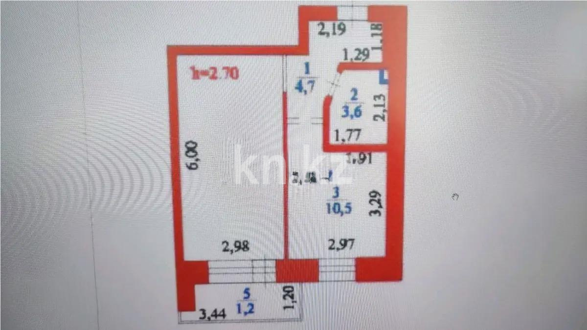 Продажа 1-комнатной квартиры, 37.9 м² в Астане - фото 3