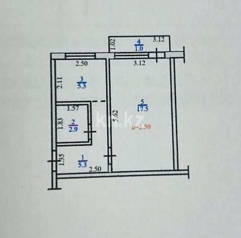 Продажа 1-комнатной квартиры, 32 м² в Алматы - фото 11