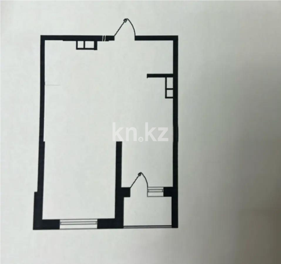 Продажа 2-комнатной квартиры, 46 м², пр. Рыскулова, дом  103/7 стр в Алматы - фото 2