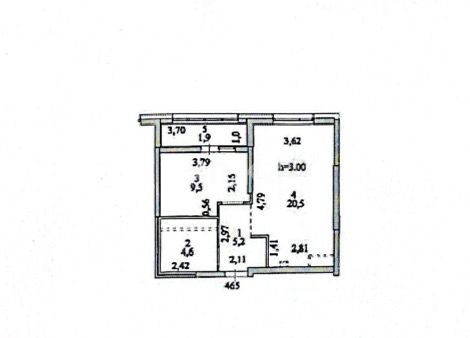 Продажа 1-комнатной квартиры, 42.7 м², Е 429, дом  14/1 - ул. Мухамедханова в Астане - фото 3