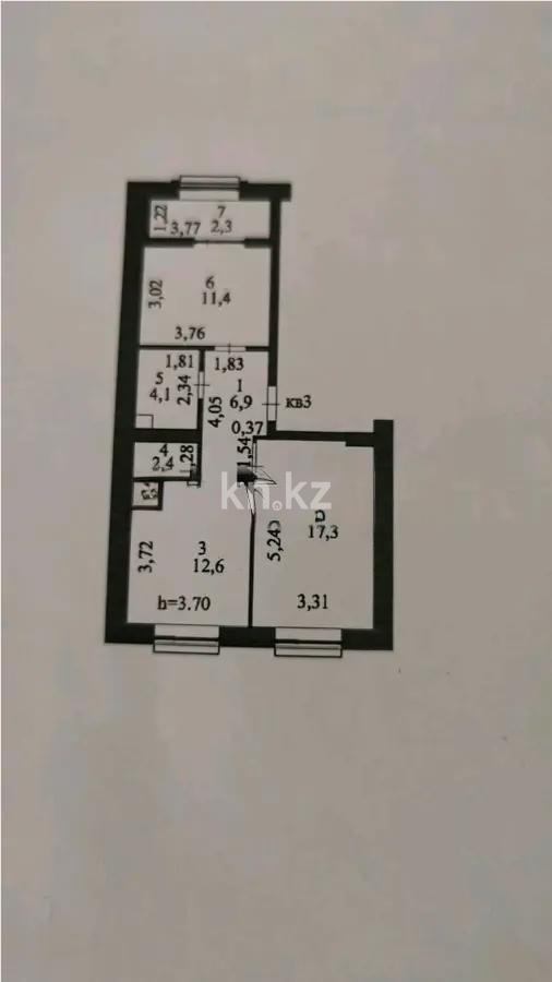 Продажа 2-комнатной квартиры, 57 м² в Астане - фото 4