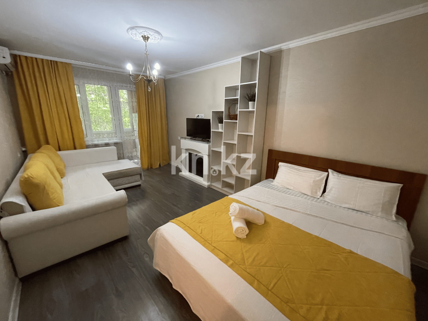 Аренда 1-комнатной квартиры посуточно, 40 м², ул. Алимжанова, дом  84 - ул. Панфилова - Аренда квартир помесячно в Казахстане фото 1 из 18