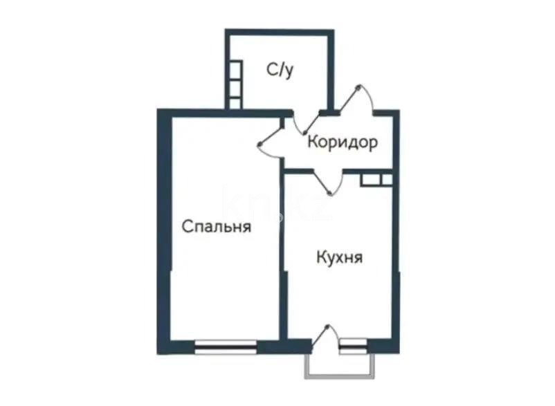 Продажа 1-комнатной квартиры, 46 м², мкр-н Нуркент, дом  6/2 в Алматы - фото 5