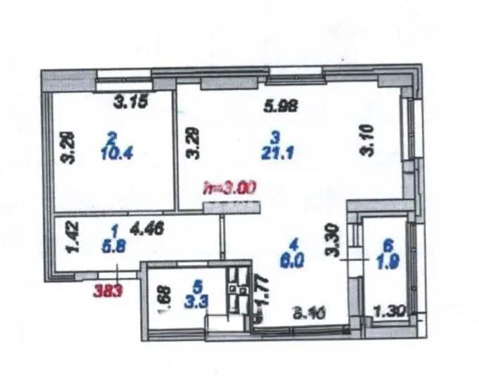 Продажа 2-комнатной квартиры, 48.5 м² - Продажа недвижимости в Астане - страница 19 фото 3 из 3
