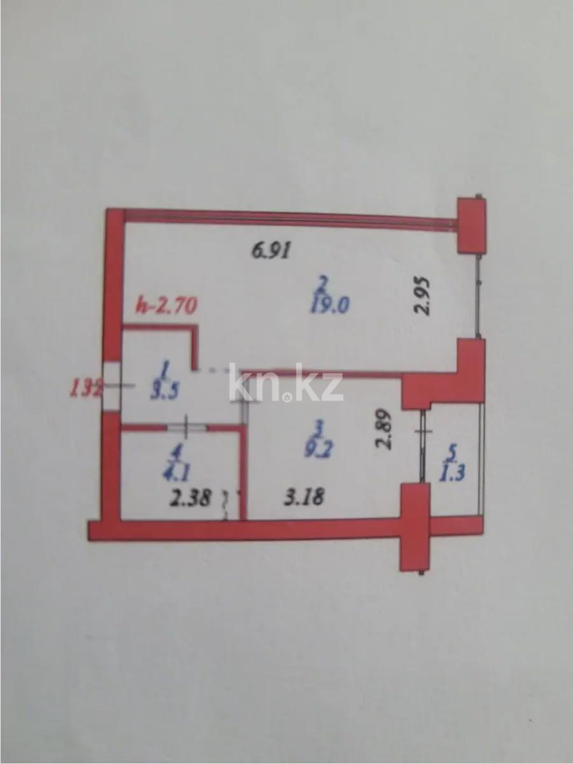 Продажа 1-комнатной квартиры, 37.1 м² - Продажа однокомнатных квартир от собственников в Астане - страница 70 фото 1 из 1