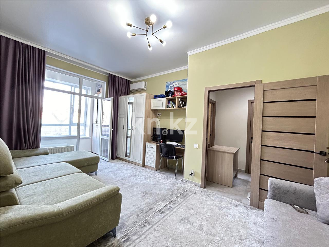 Продажа 1-комнатной квартиры, 40.5 м², ул. Кенесары - Продажа квартир в Астане фото 1 из 12