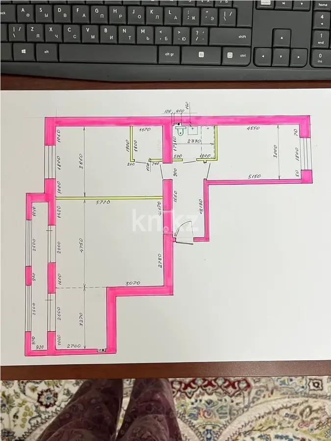 Продажа 1-комнатной квартиры, 36.6 м² - Аренда домов в Акмолинской области фото 6 из 6