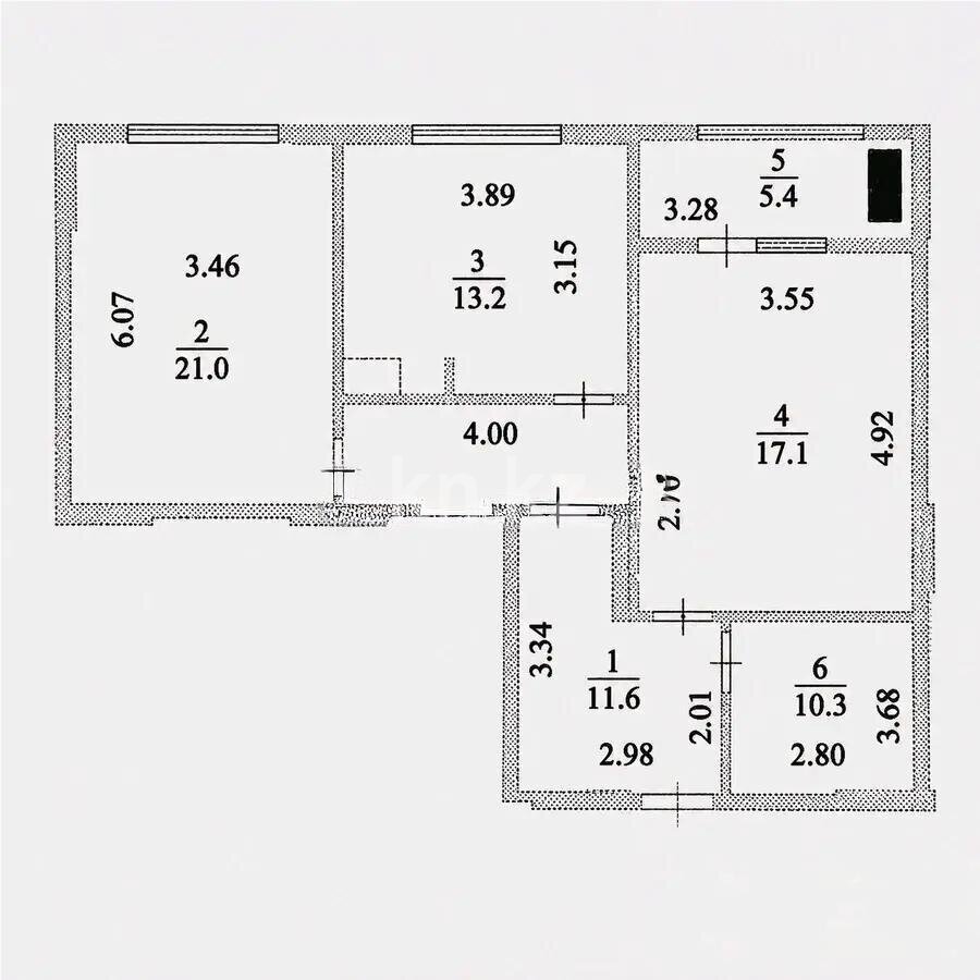 Продажа 2-комнатной квартиры, 62.5 м² в Астане - фото 3