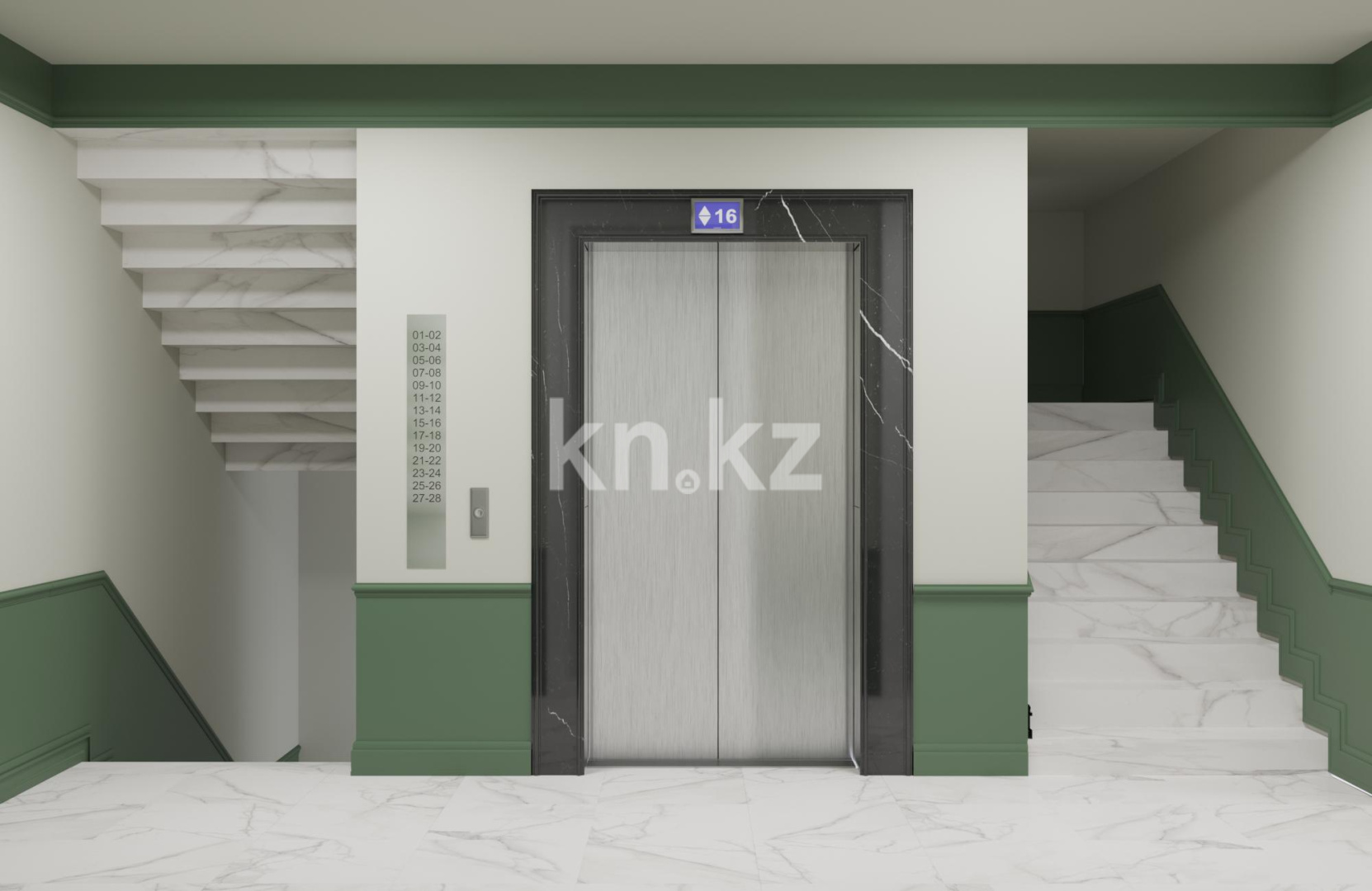 Продажа 3-комнатной квартиры, 111.7 м², ул. Бокейхана, дом  29 стр в Астане - фото 12