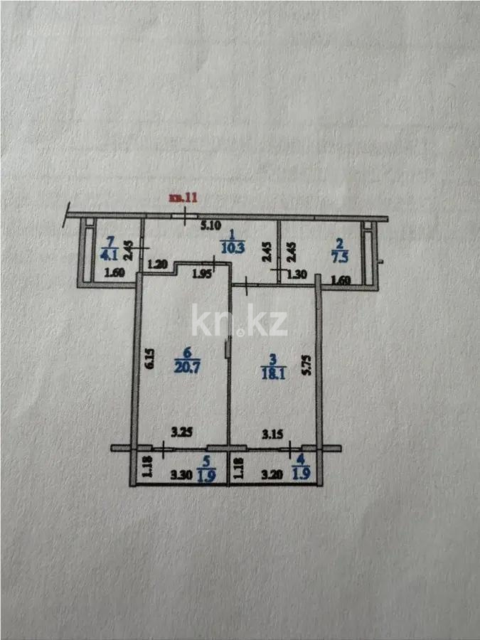 Продажа 2-комнатной квартиры, 64.5 м², мкр-н Шугыла, дом  340/36 в Алматы