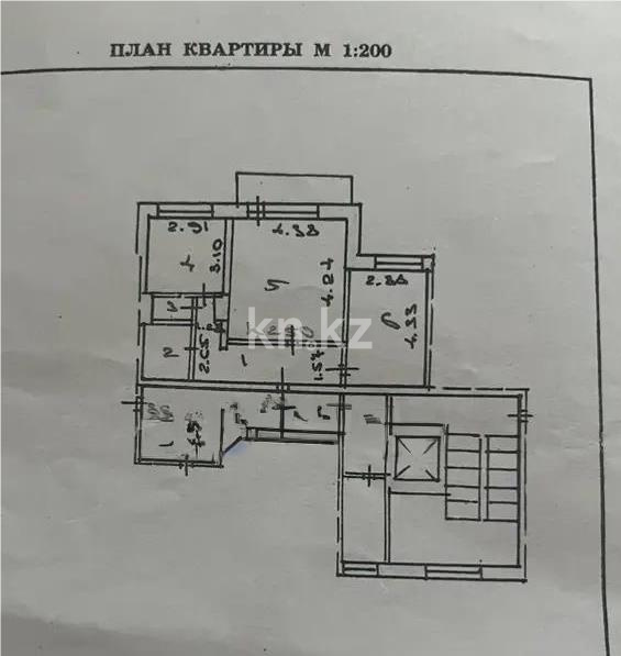 Продажа 2-комнатной квартиры, 54 м² - Продажа квартир от собственников в Караганде - страница 2 фото 6 из 6