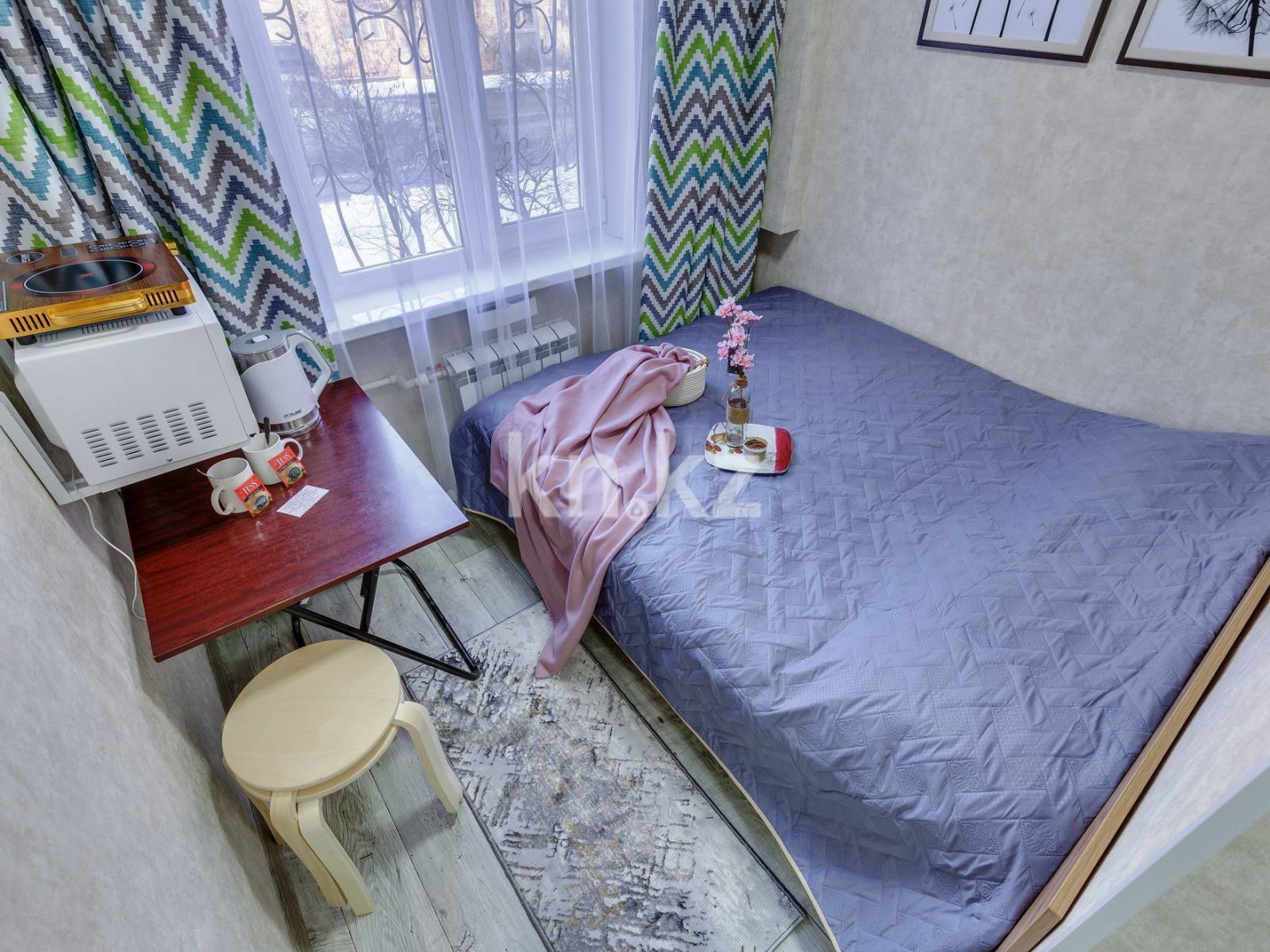 Аренда 1-комнатной квартиры посуточно, 10 м², ул. Казыбек би, дом  126 - ул. Толе би - Аренда  однокомнатных квартир посуточно в Алматы с фото фото 1 из 5