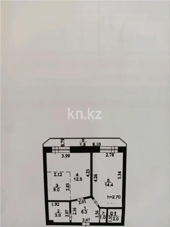 Продажа 2-комнатной квартиры, 48 м² - Продажа квартир в Астане - страница 6 фото 6 из 6