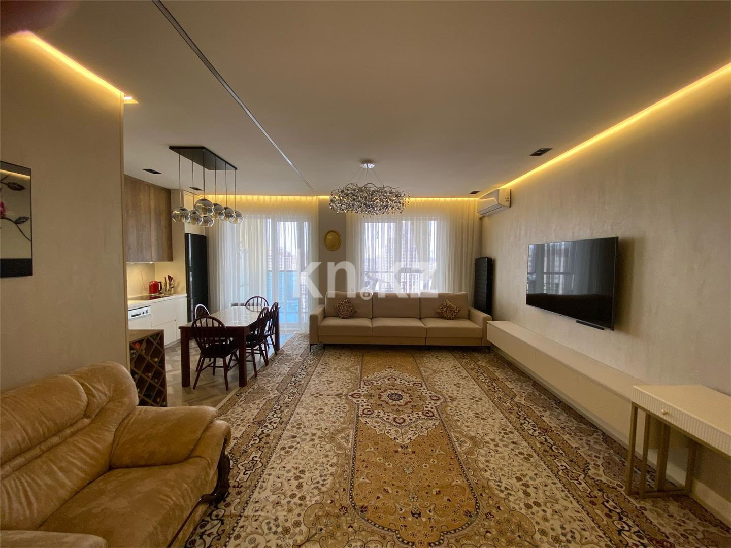 Продажа 3-комнатной квартиры, 102.4 м², пр. Кабанбай батыра в Астане - фото 2