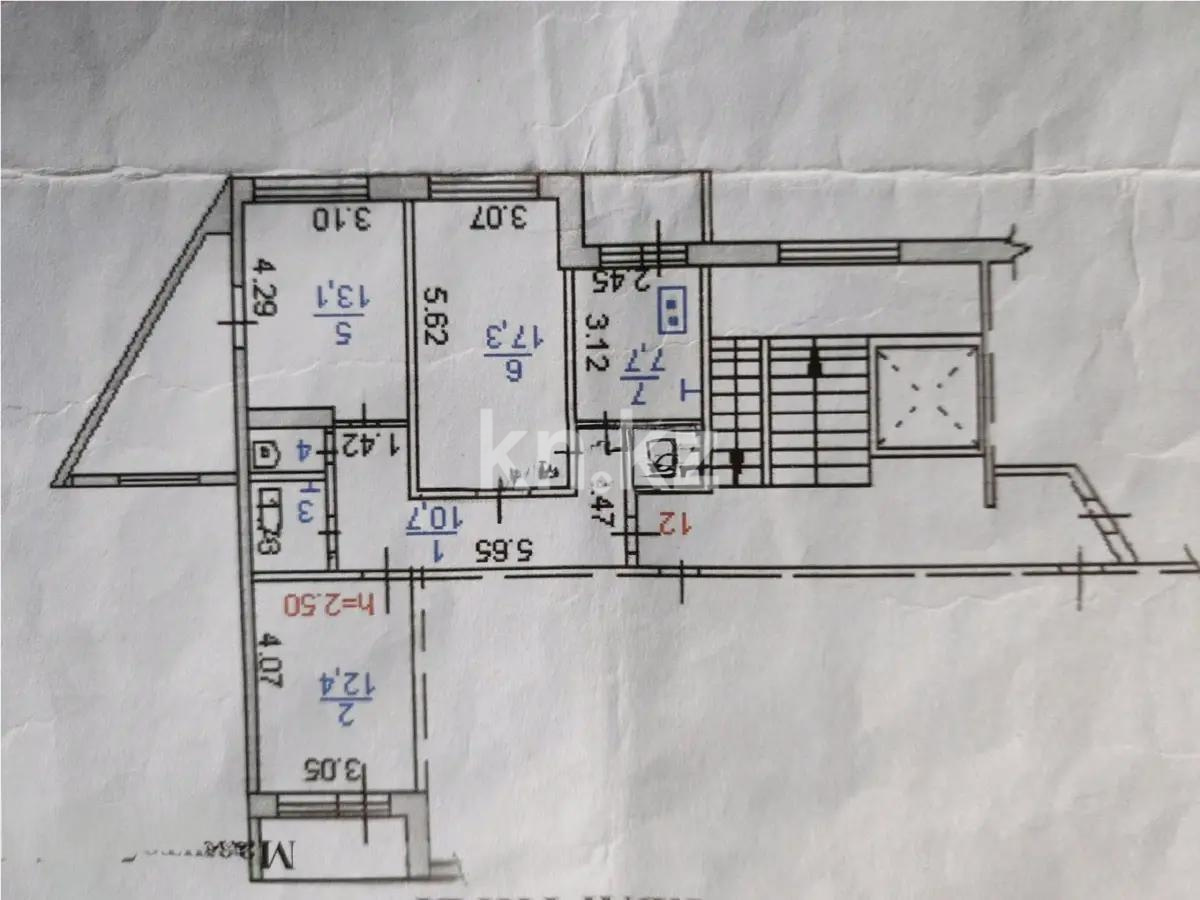 Продажа 3-комнатной квартиры, 66 м², мкр-н 8, дом  66 - Продажа квартир в Темиртау фото 7 из 7