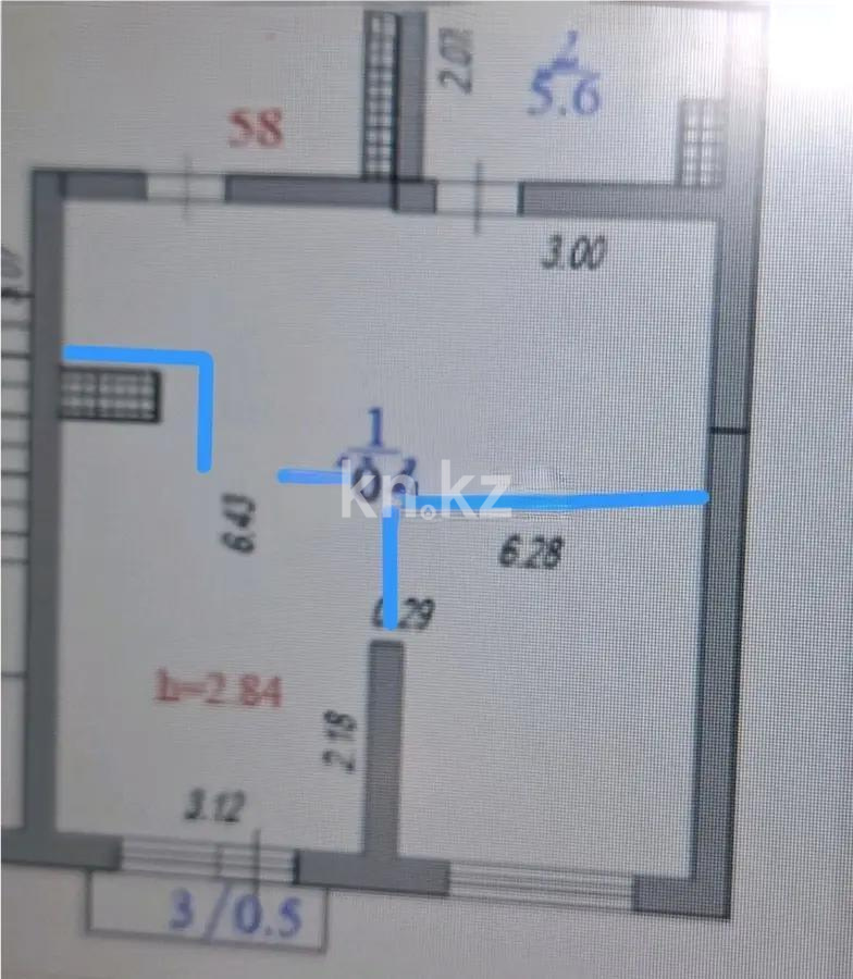 Продажа 1-комнатной квартиры, 48 м² в Алматы