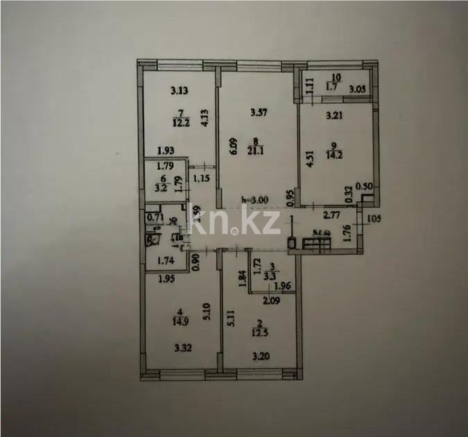 Продажа 4-комнатной квартиры, 101 м² в Астане - фото 6
