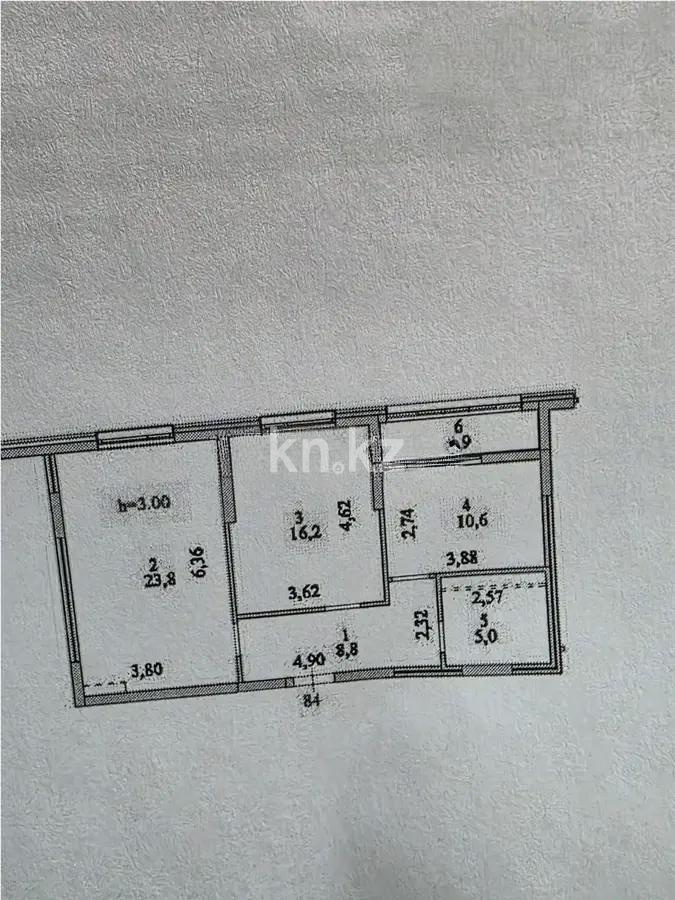 Продажа 3-комнатной квартиры, 66.3 м² в Астане - фото 6