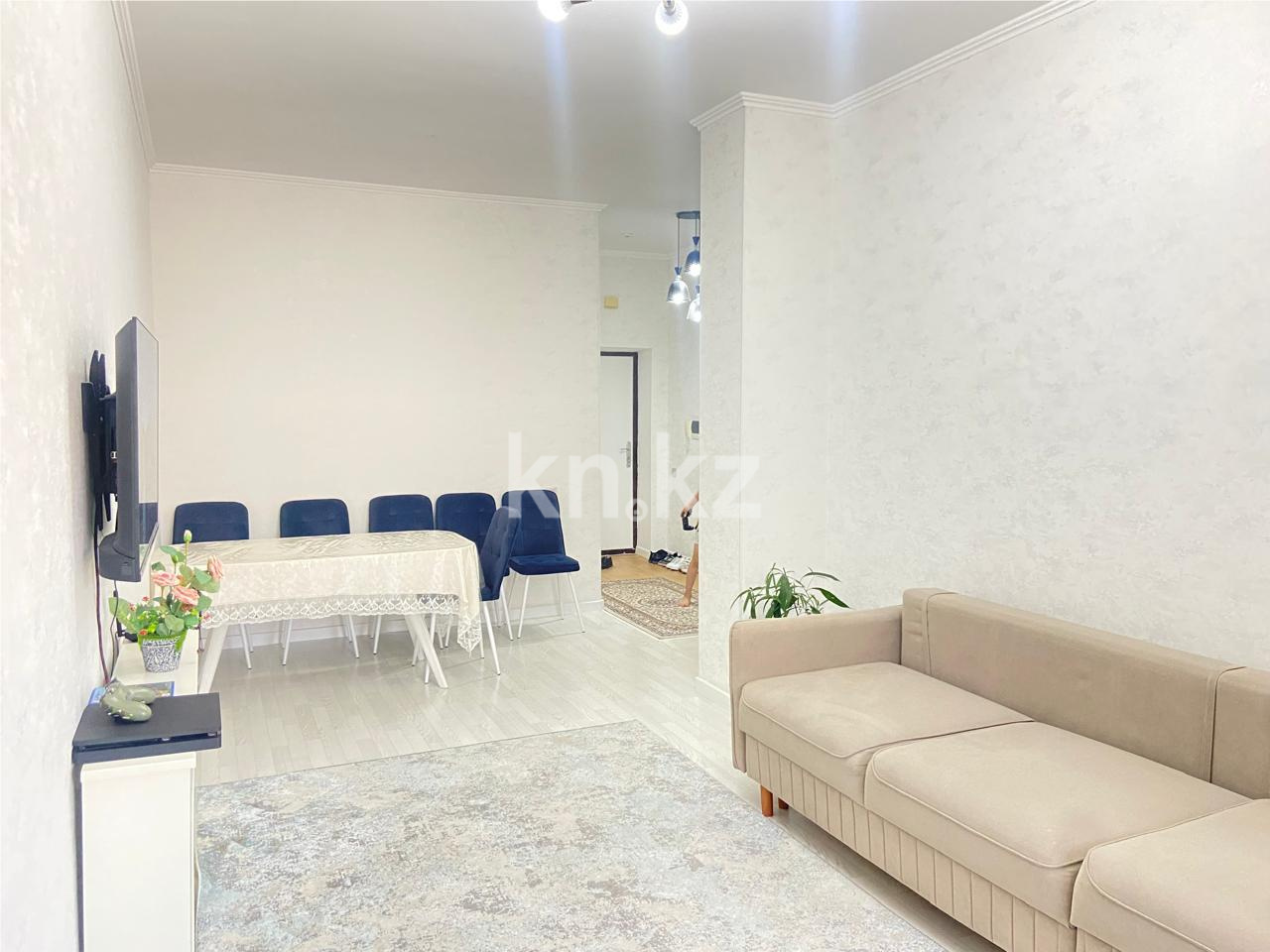 Продажа 2-комнатной квартиры, 52.6 м², пр. Кошкарбаева - Продажа  двухкомнатных квартир в новостройках Астаны с фото фото 1 из 12