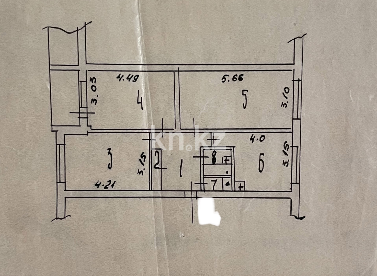 Продажа 3-комнатной квартиры, 68 м² - Продажа недвижимости в Усть-Каменогорске фото 15 из 15