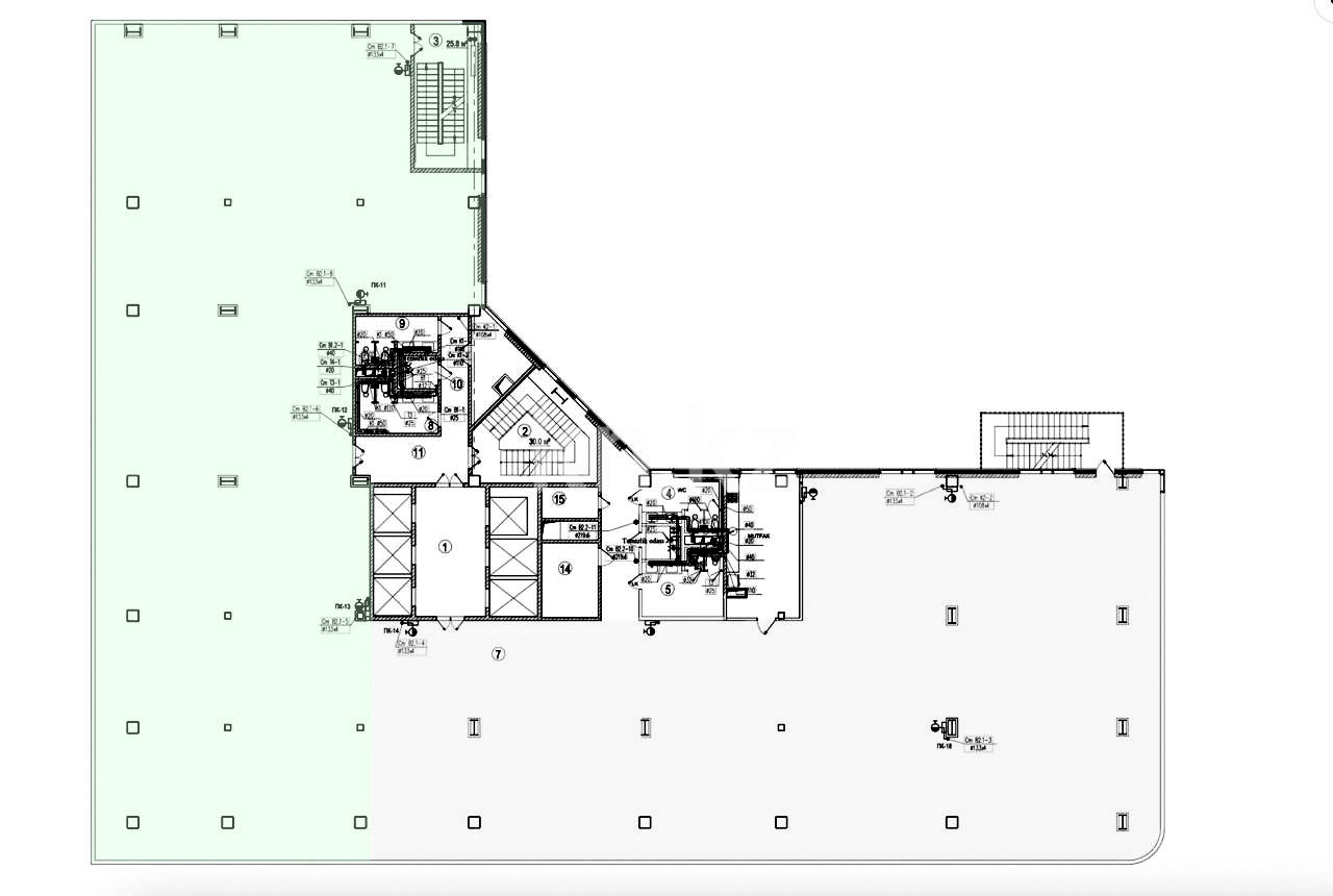 Аренда , ул. Наурызбай батыра, дом  17А - Аренда офисных и торговых помещений в Алматы фото 11 из 11