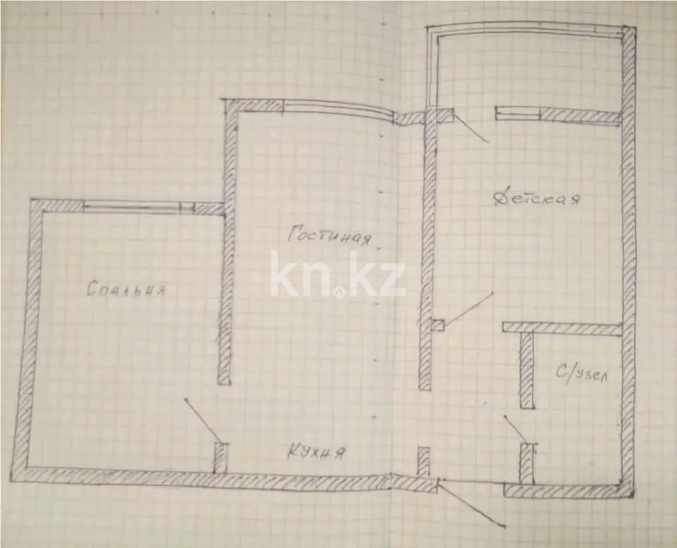 Продажа 3-комнатной квартиры, 61 м² в Астане - фото 5