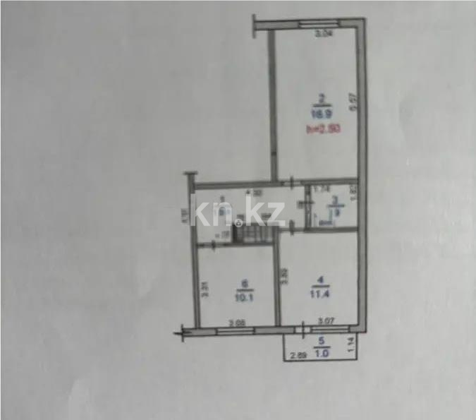 Продажа 2-комнатной квартиры, 50.8 м² - Продажа недвижимости в Казахстане - страница 30 фото 5 из 5