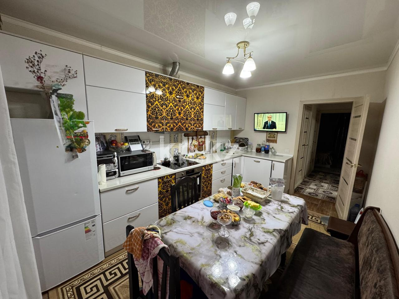 Продажа 4-комнатной квартиры, 68 м², мкр. Голубые Пруды - Продажа квартир в Караганде с фото фото 5 из 7