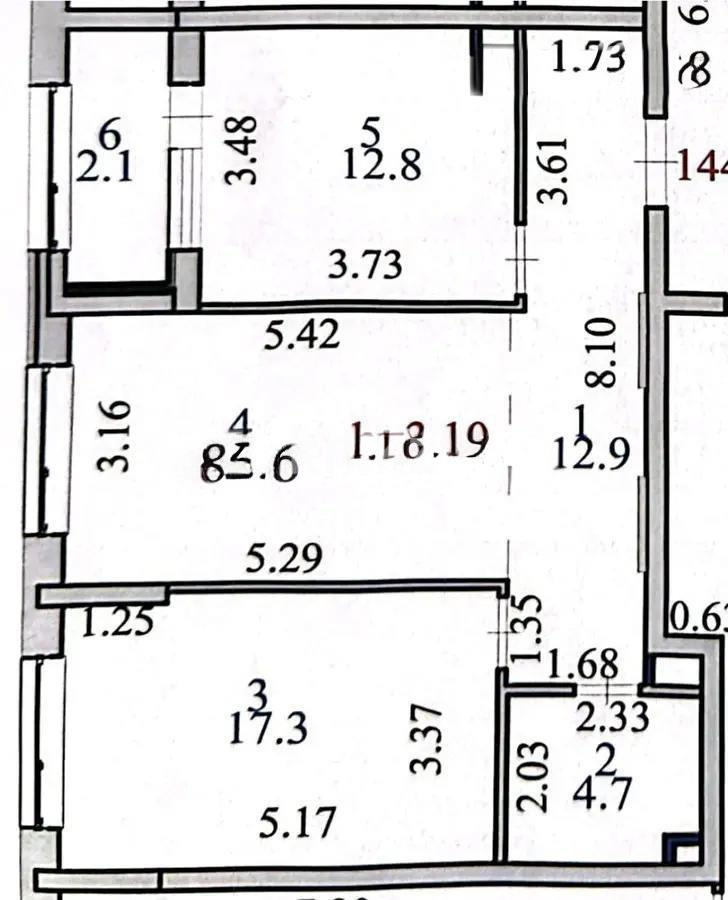 Продажа 2-комнатной квартиры, 68.9 м² - Продажа квартир в Астане фото 1 из 1