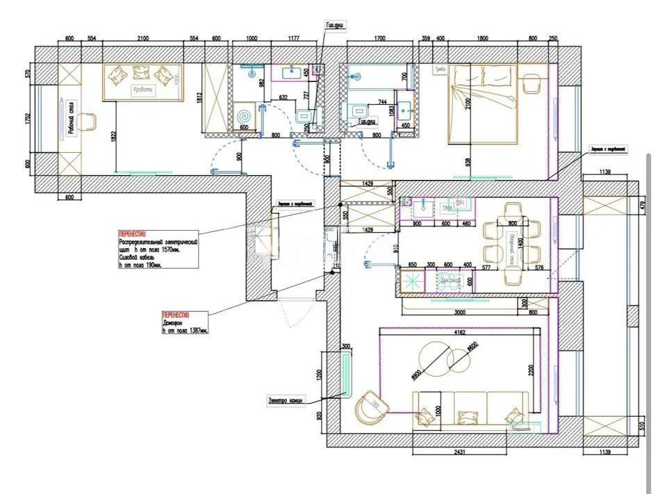 Продажа 3-комнатной квартиры, 82.36 м² в Астане - фото 7