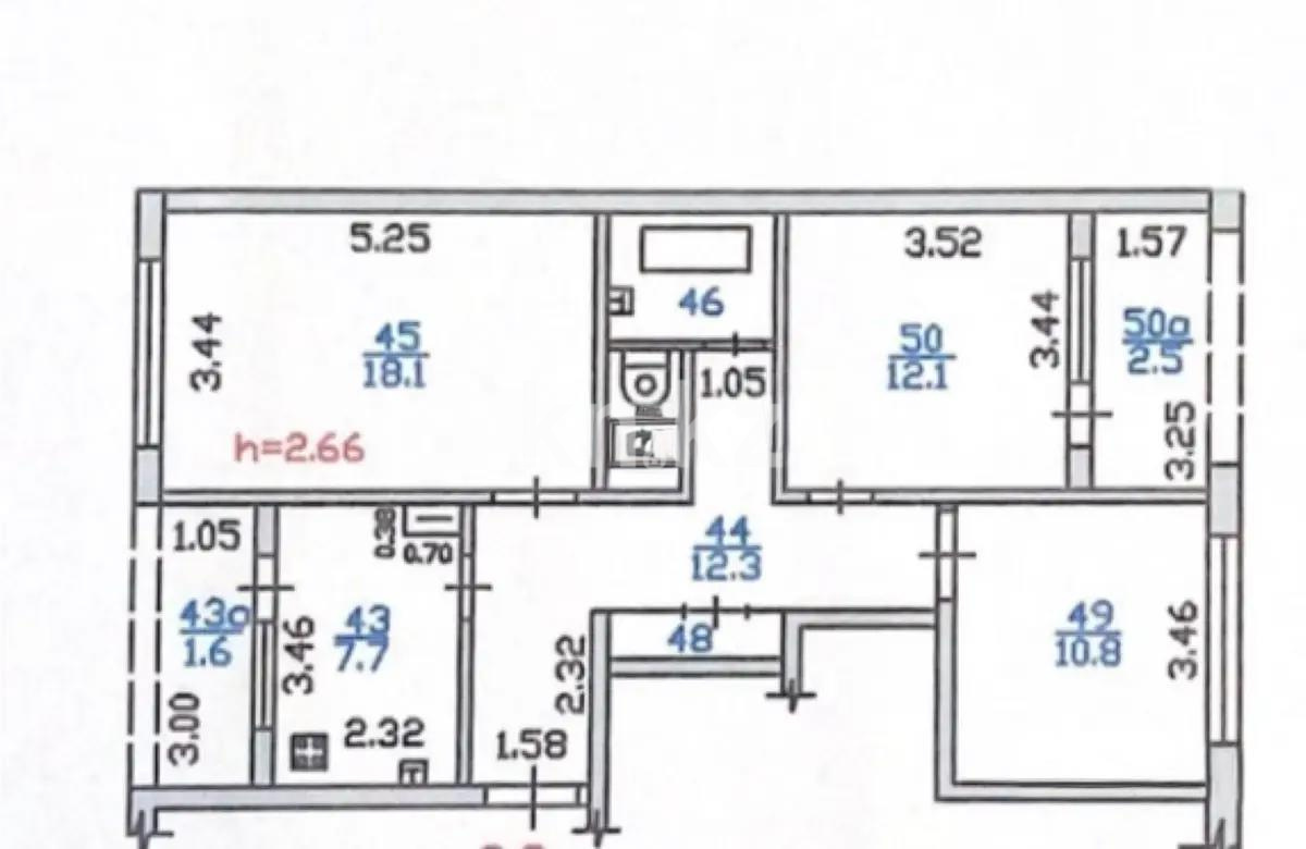 Продажа 3-комнатной квартиры, 72 м², ул. Утеген батыра, дом  84г - Продажа  трехкомнатных квартир в новостройках Алматы с фото фото 10 из 10