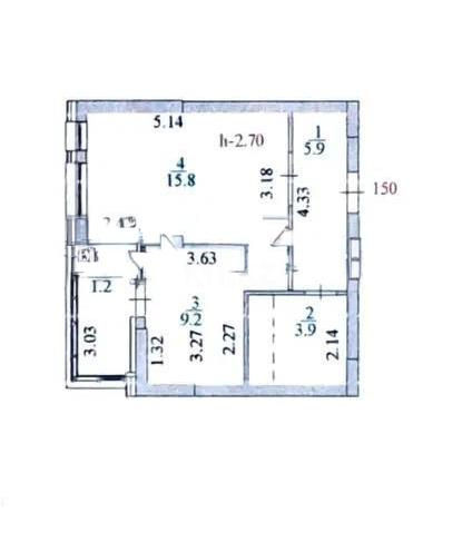 Продажа 1-комнатной квартиры, 36 м² - Продажа однокомнатных квартир от собственников в Казахстане - страница 2 фото 4 из 4