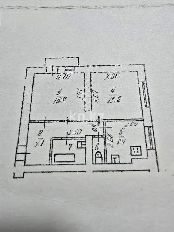 Продажа 2-комнатной квартиры, 48.6 м², пр. Суюнбая, дом  263/8 - Продажа квартир в Алматы фото 5 из 5