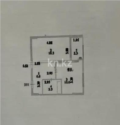 Продажа 1-комнатной квартиры, 41 м², ул. Е-429, дом  26 в Астане - фото 4