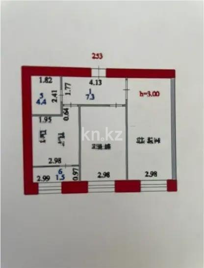 Продажа 2-комнатной квартиры, 58.1 м², ул. Е-15, дом  13 в Астане - фото 5 Продажа 2-комнатной квартиры, 58.1 м², ул. Е-15, дом  13 в Астане - фото 5
